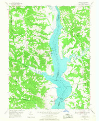 Benedict 1953 topographic map thumbnail