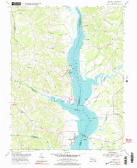 Benedict 1953 topographic map thumbnail