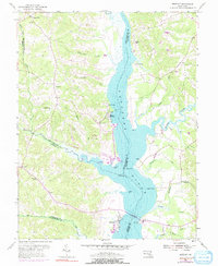 Benedict 1953 topographic map thumbnail