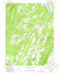 Big Pool 1958 topographic map thumbnail