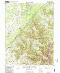 Bittinger 1994 topographic map thumbnail