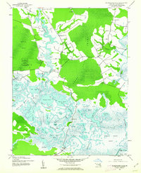 Blackwater River 1942 topographic map thumbnail
