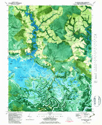 Blackwater River 1982 topographic map thumbnail