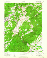 Blue Ridge Summit topographic map thumbnail
