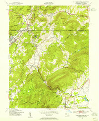 Blue Ridge Summit 1953 topographic map thumbnail