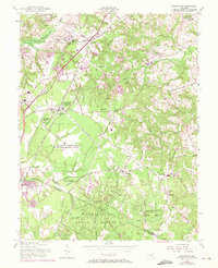 Brandywine 1956 topographic map thumbnail