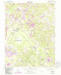 Brandywine 1956 topographic map thumbnail