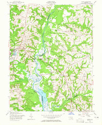 Bristol 1957 topographic map thumbnail