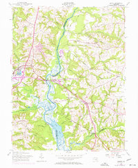 Bristol 1957 topographic map thumbnail