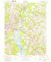 Bristol 1957 topographic map thumbnail