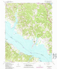 Broomes Island 1963 topographic map preview