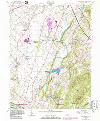 Buckeystown 1952 topographic map thumbnail