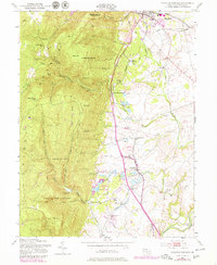 Catoctin Furnace 1953 topographic map thumbnail