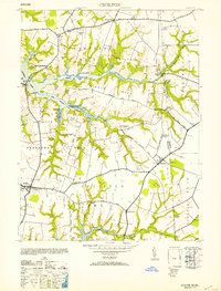 Cecilton 1953 topographic map thumbnail