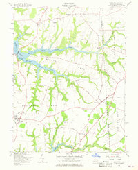 Cecilton 1958 topographic map thumbnail