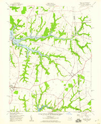 Cecilton 1958 topographic map thumbnail