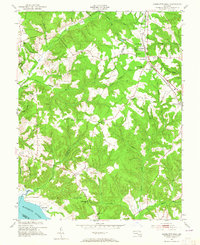 Charlotte Hall 1953 topographic map thumbnail