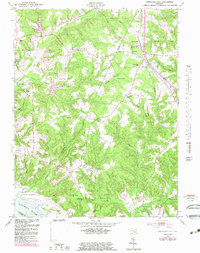 Charlotte Hall 1953 topographic map thumbnail