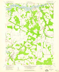 Church Hill 1958 topographic map thumbnail