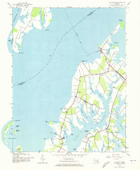 Claiborne 1942 topographic map thumbnail