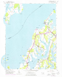 Claiborne 1942 topographic map thumbnail