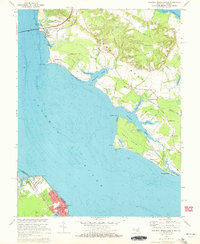 Colonial Beach North topographic map thumbnail