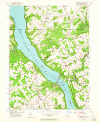 Conowingo Dam 1953 topographic map thumbnail