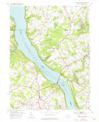 Conowingo Dam 1953 topographic map thumbnail