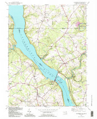 Conowingo Dam 1992 topographic map thumbnail