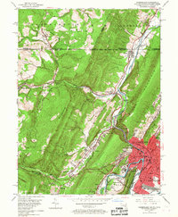 Cumberland 1949 topographic map thumbnail