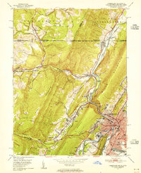 Cumberland 1949 topographic map thumbnail