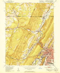 Cumberland 1951 topographic map thumbnail