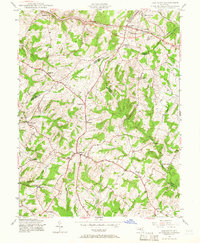 Damascus 1944 topographic map thumbnail