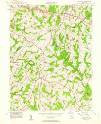 Damascus 1944 topographic map thumbnail