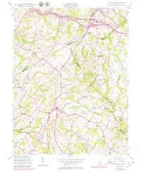 Damascus 1944 topographic map thumbnail