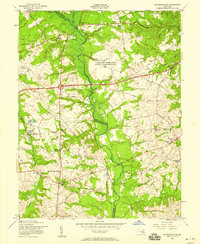 Davidsonville 1957 topographic map thumbnail