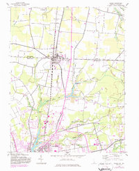 Delmar 1942 topographic map thumbnail