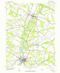 Denton 1944 topographic map thumbnail
