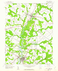 Denton 1944 topographic map thumbnail