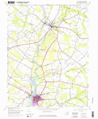 Denton 1944 topographic map thumbnail