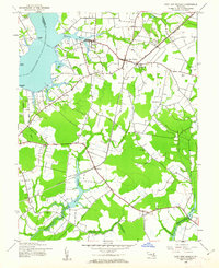 East New Market 1944 topographic map thumbnail