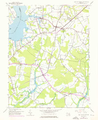 East New Market 1944 topographic map thumbnail
