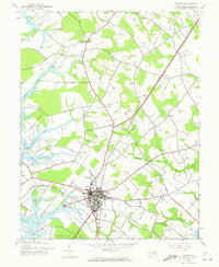 Easton 1942 topographic map thumbnail