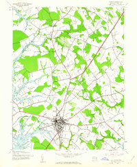 Easton 1942 topographic map thumbnail