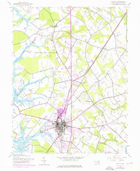 Easton 1942 topographic map thumbnail
