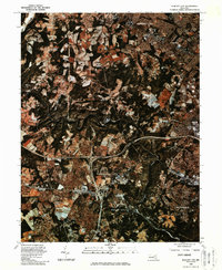 Ellicott City 1982 topographic map thumbnail