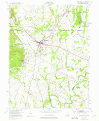 Emmitsburg 1953 topographic map thumbnail