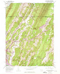 Evitts Creek 1949 topographic map thumbnail