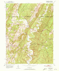 Flintstone 1950 topographic map thumbnail