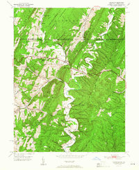 Flintstone 1951 topographic map thumbnail